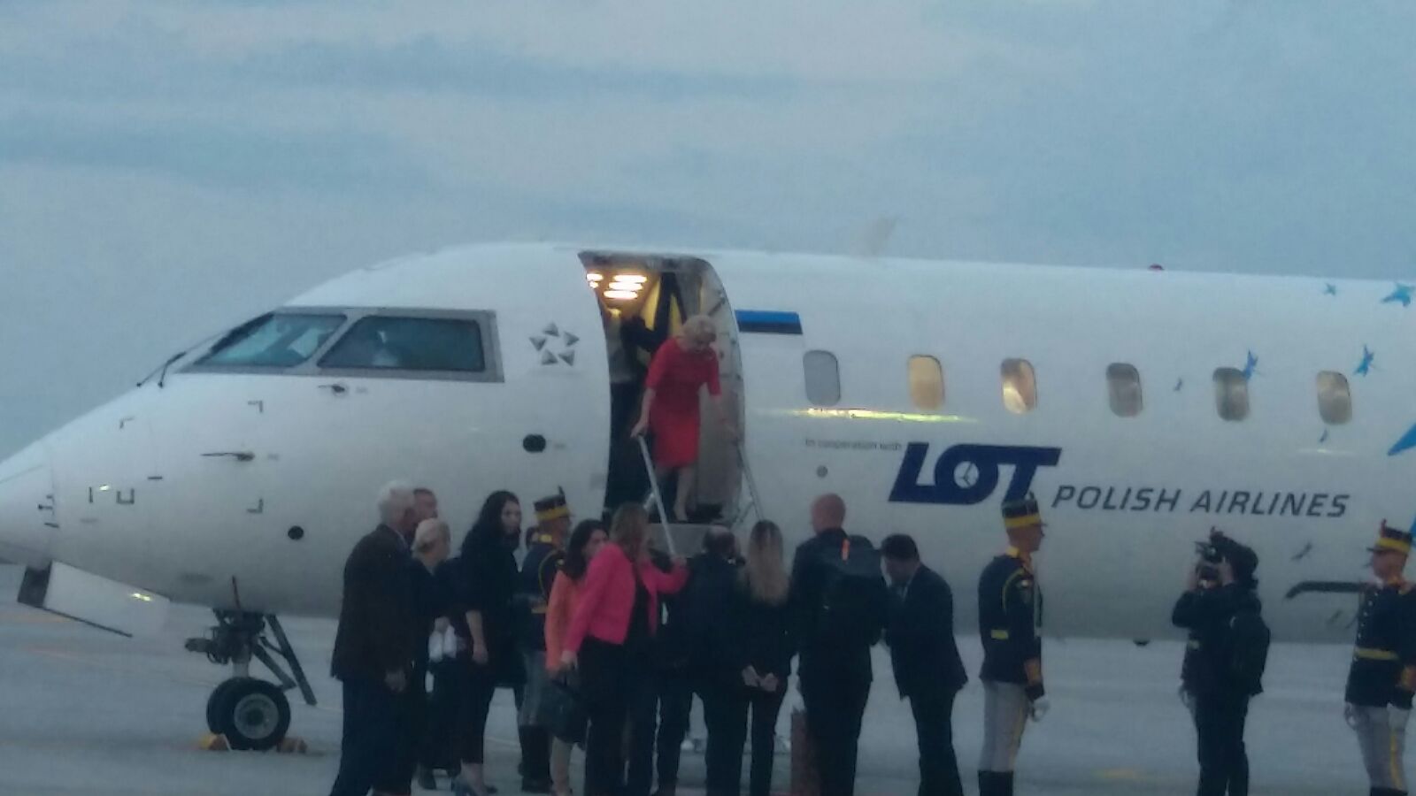 FOTO – Aeroportul Mihail Kogălniceanu: A fost inaugurată ruta de transport aerian Tallinn–Constanța-Tallinn