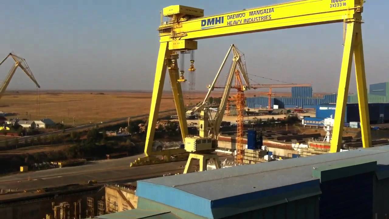 Angajații DMHI ies miercuri în stradă pentru un nou protest: „Șantierul naval din Mangalia este în «moarte clinică»”