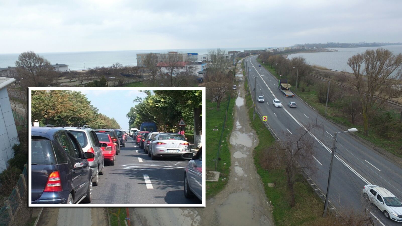 Blocajele de trafic auto de la Eforie ar putea deveni istorie