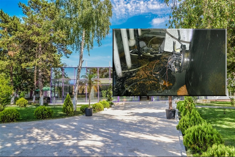 Turiştii unui hotel din staţiunea Venus, evacuaţi după izbucnirea unui incendiu