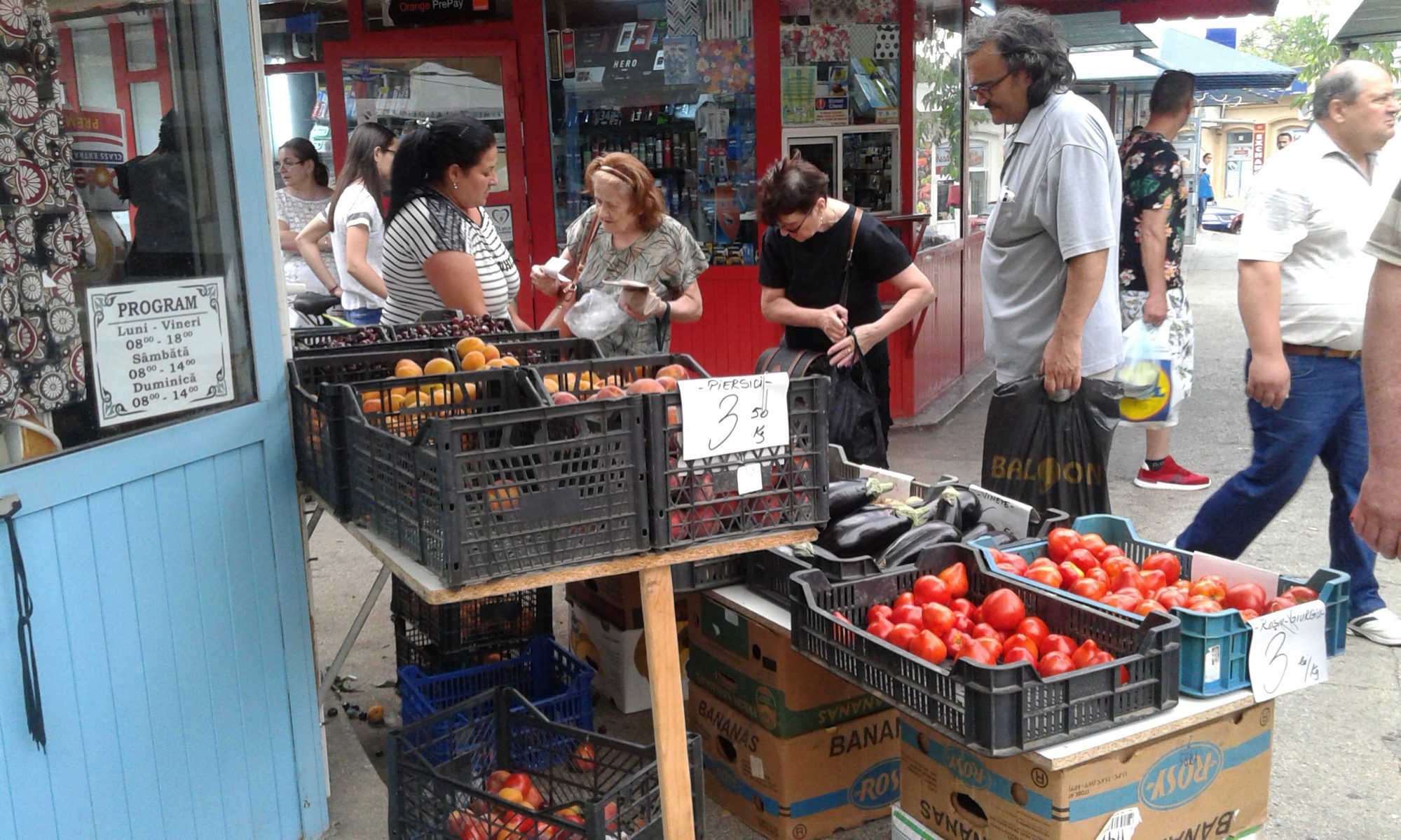 Au apărut produsele agroalimentare românești! Cele mai ieftine sunt în Piața Tomis III
