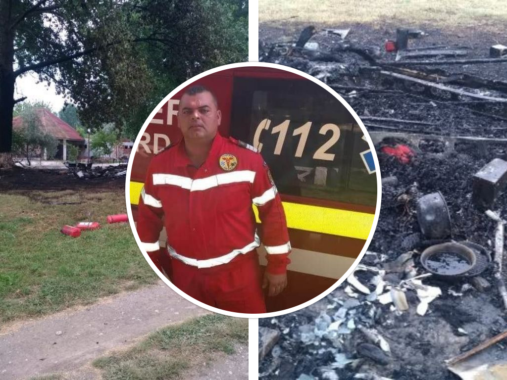 Un pompier aflat în concediu și-a riscat viața pentru a limita proporțiile incendiului urmat de o explozie, din Mamaia Nord