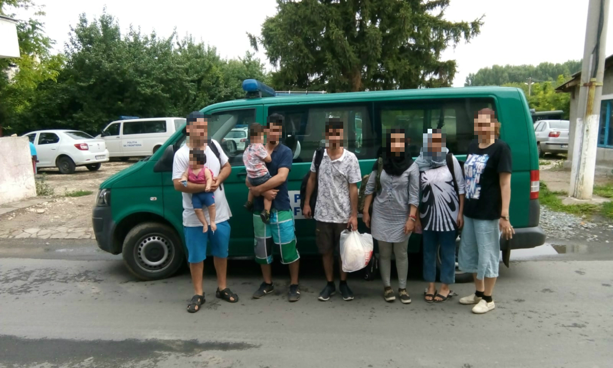 Șapte irakieni și un iranian, opriţi la frontiera cu Bulgaria