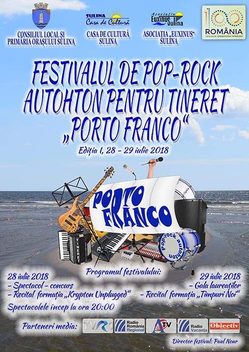 Porto-Franco – Festival pop-rock la Sulina