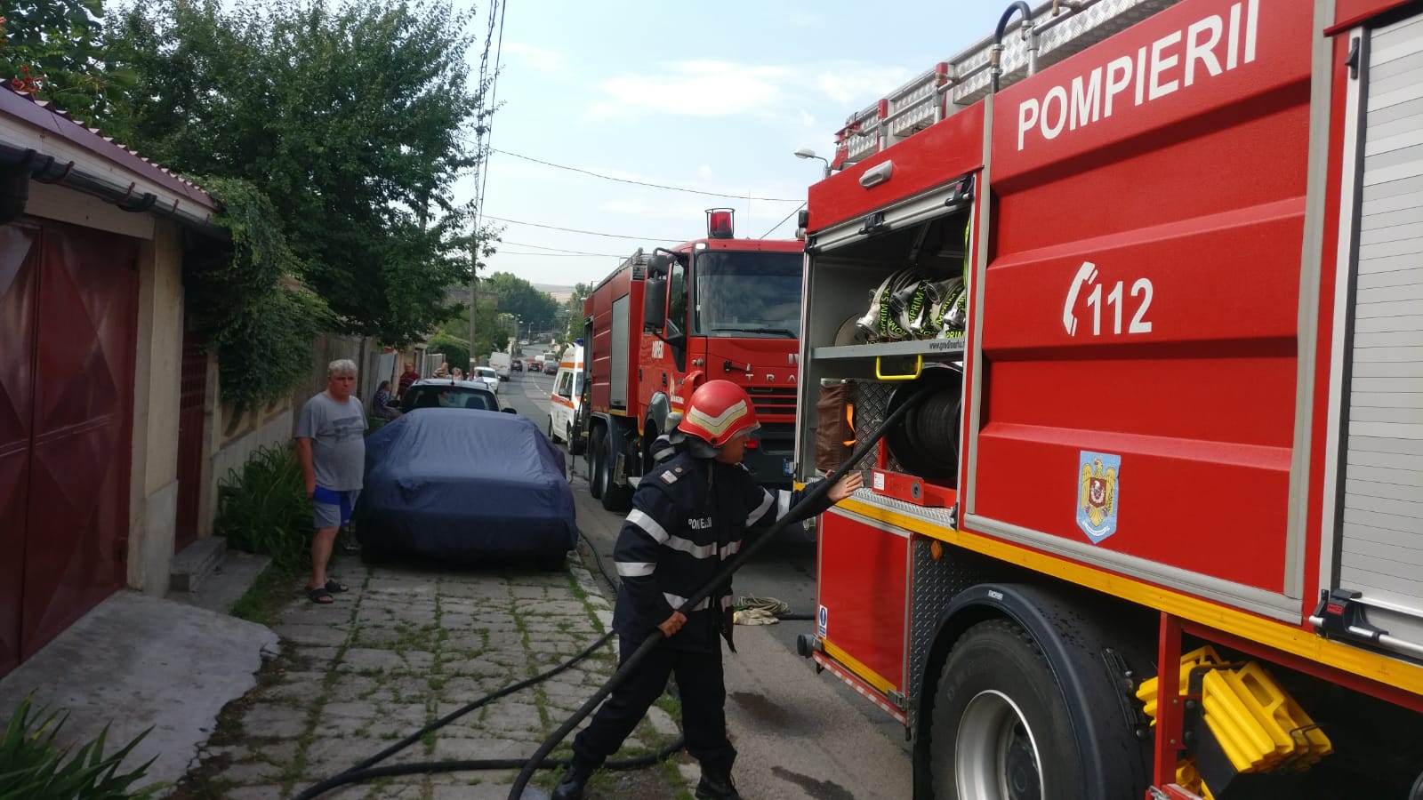 Explozie a unei butelii la Costinești. Un bărbat a fost rănit grav – update