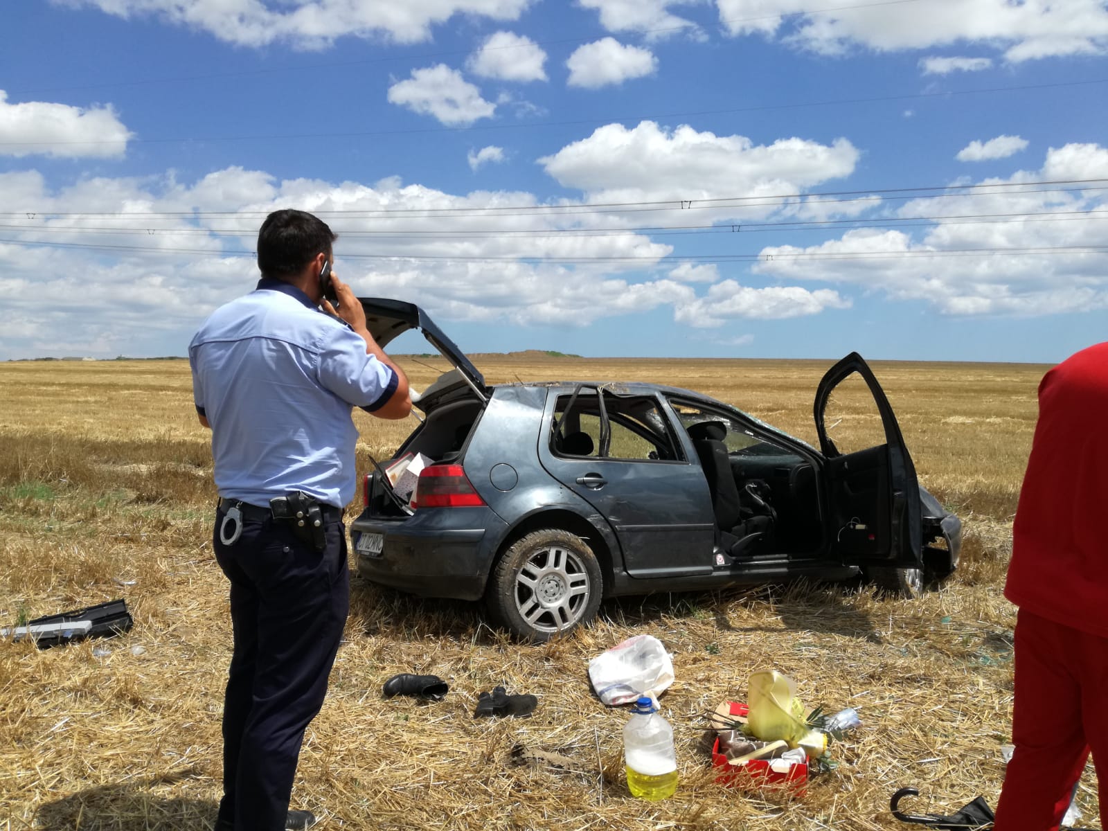 UPDATE: Accident rutier cu patru victime pe DN 22