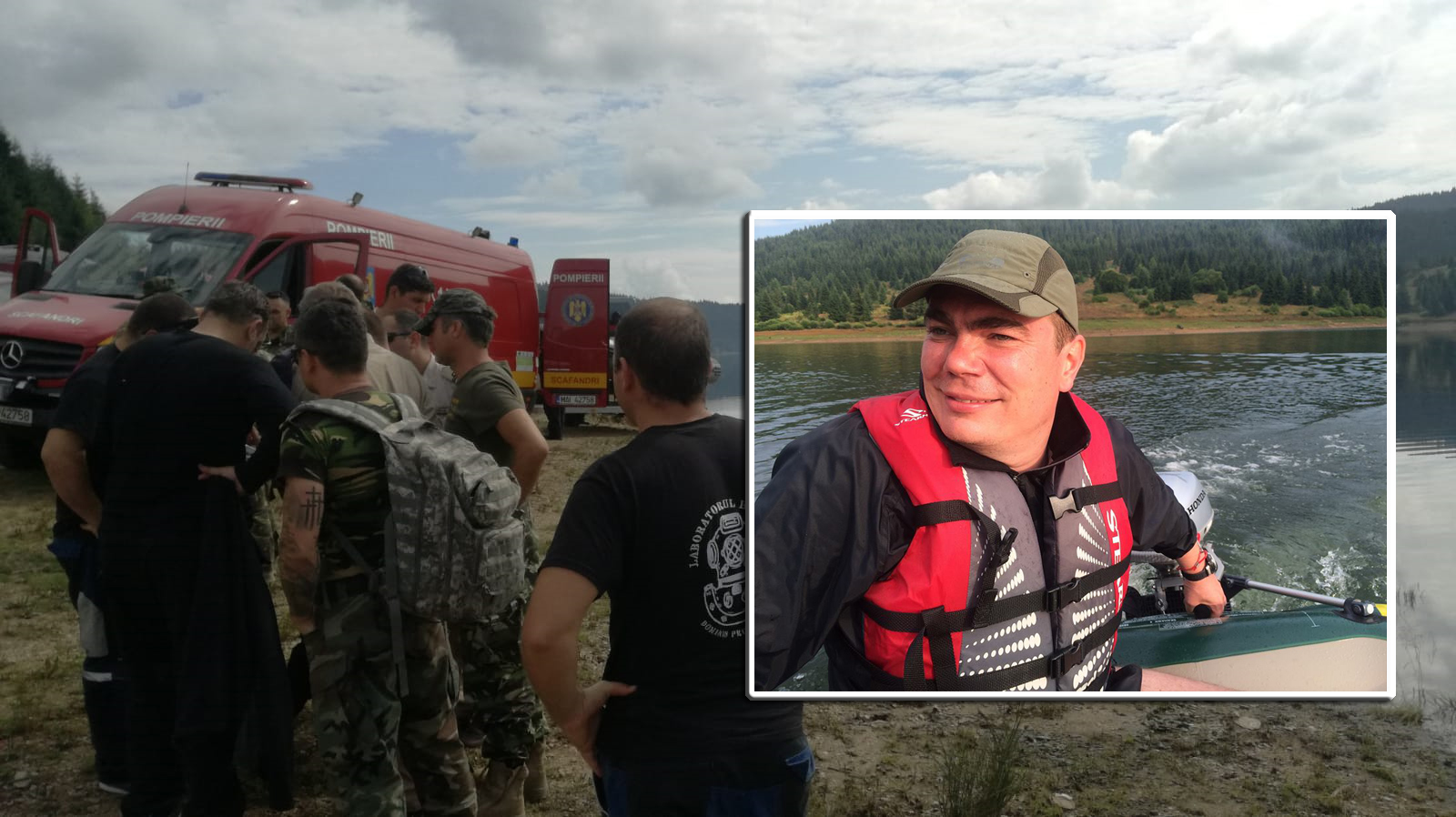 Scafandrii militari de la Constanța intervin pentru căutarea directorului de la APIA Cluj, dispărut în lacul Beliș