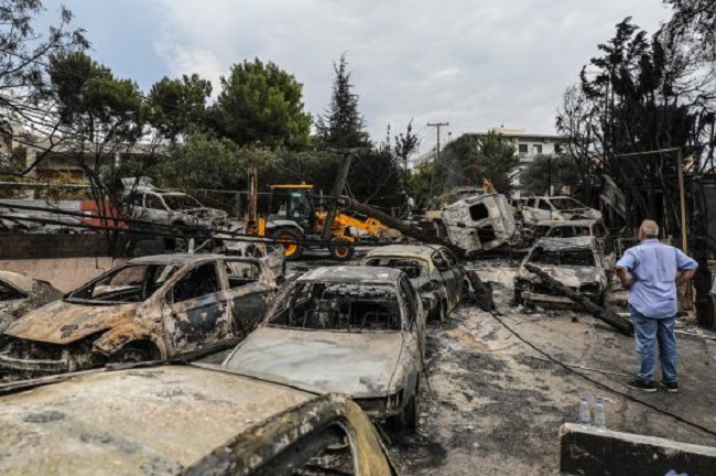 GRECIA: Bilanţul morților a ajuns la 88. A fost stabilită cauza incendiilor devastatoare