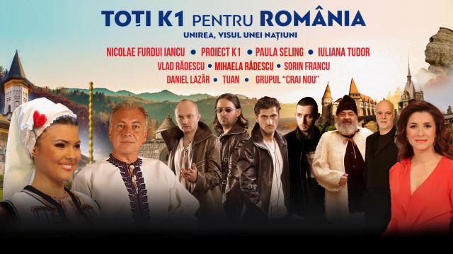 Toţi K1 pentru România, pe scena Festivalului Cerbul de Aur