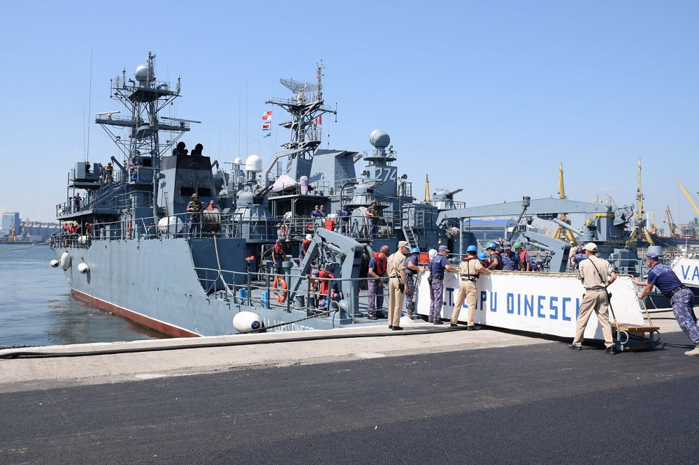Misiune îndeplinită de Fregata „Regele Ferdinand” și Dragorul Maritim „Lt. Lupu Dinescu”
