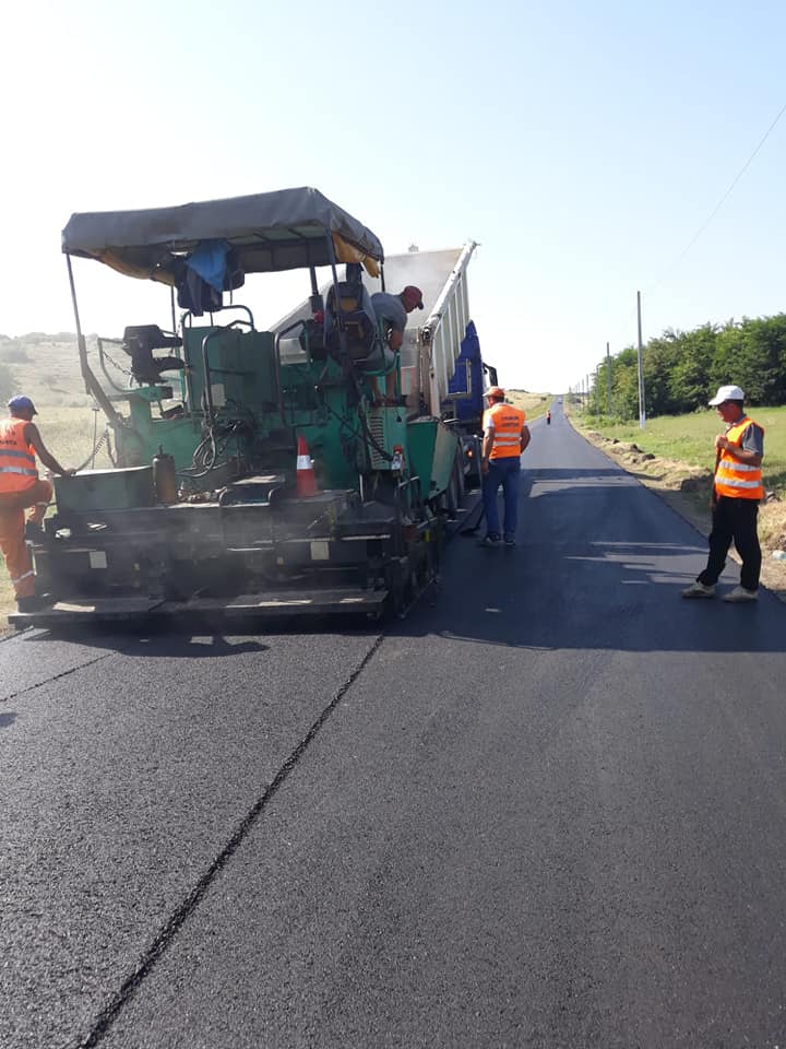 RAJDP reasfaltează porțiunea de 12 km de șosea dintre Băneasa și Oltina