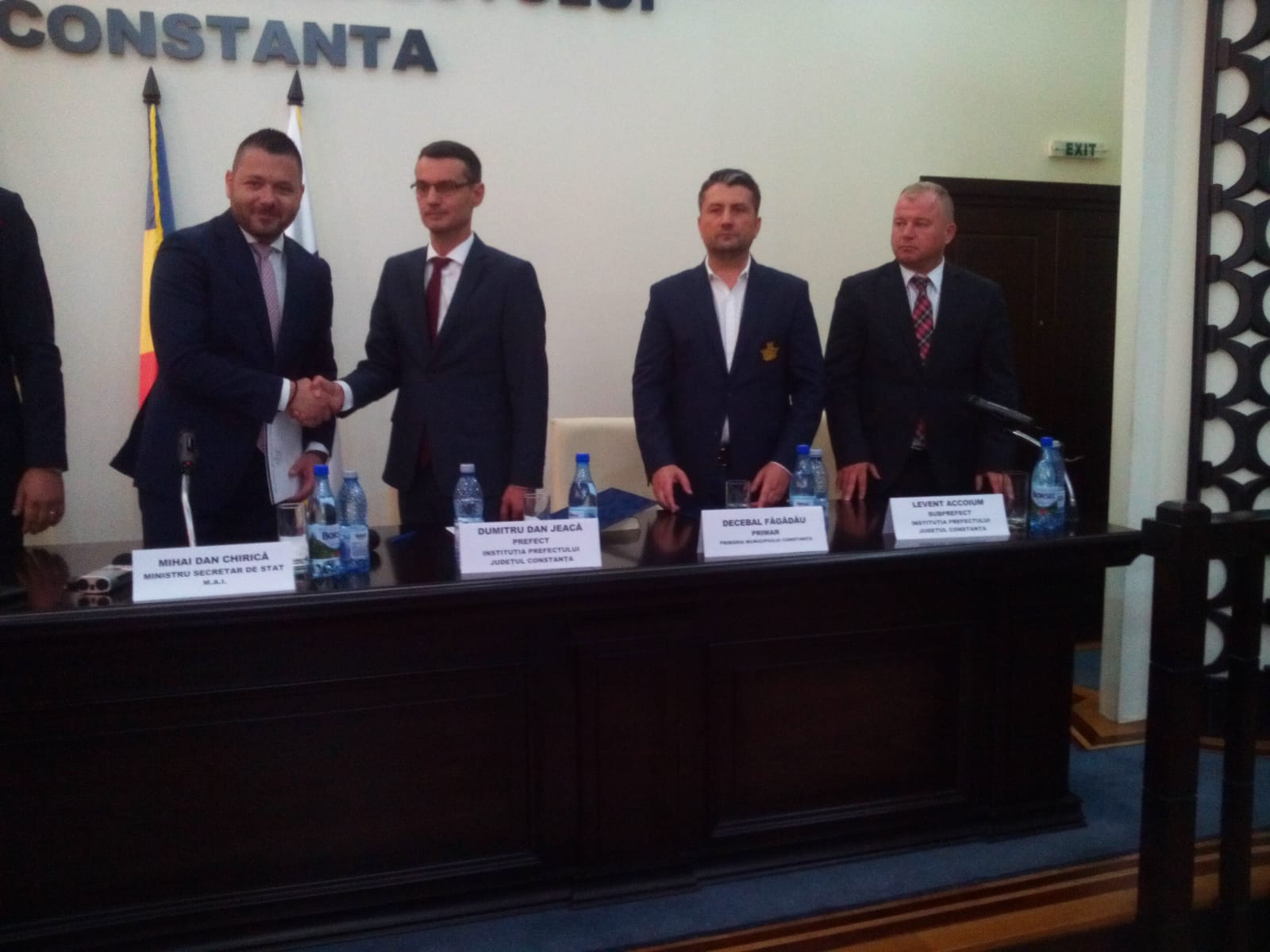 Dumitru Jeacă a devenit, oficial, noul prefect al județului Constanța
