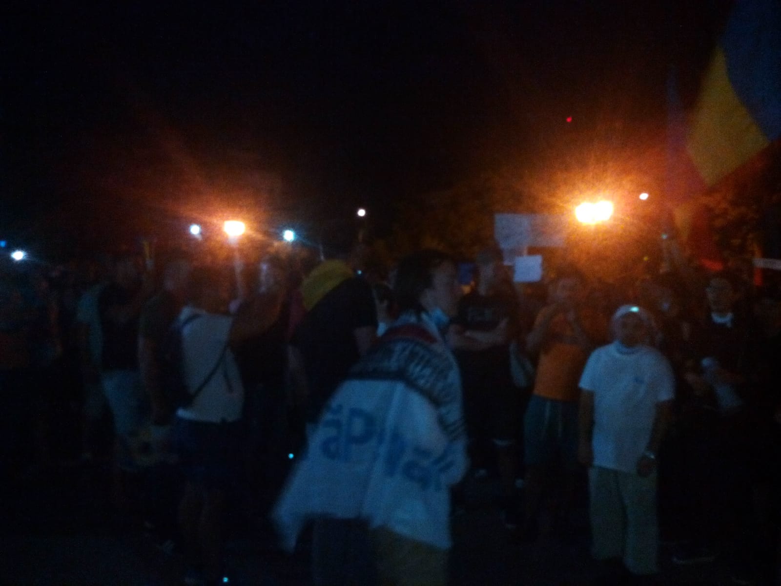 A doua seară consecutivă de proteste la Constanţa