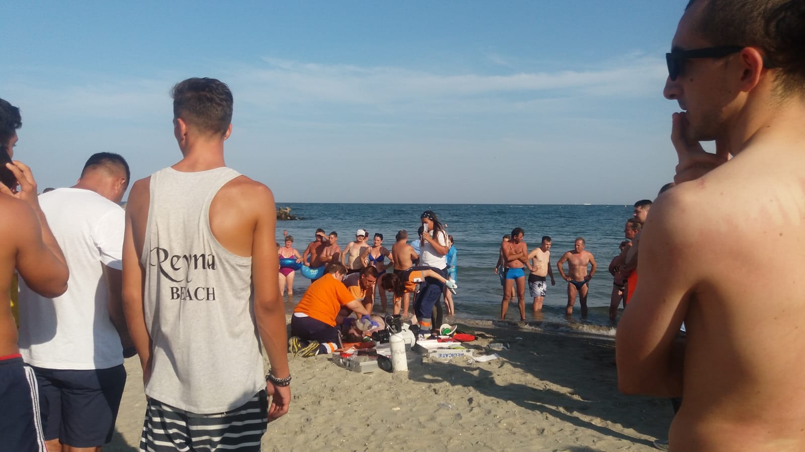 Tânăr decedat pe o plajă din Constanța (VIDEO)