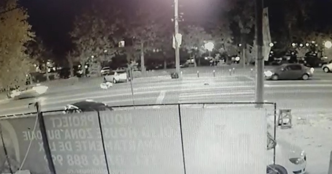 VIDEO – ATENȚIE, imagini care vă pot afecta emoțional: Accident rutier, în stațiunea MAMAIA | Șoferul a fost prins