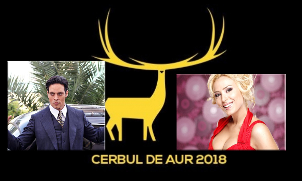Iulia Vântur şi Gabriel Garko, pe scena Festivalului Internaţional Cerbul de Aur