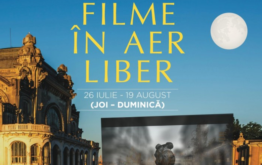 Caravana de filme în aer liber continuă la Constanța