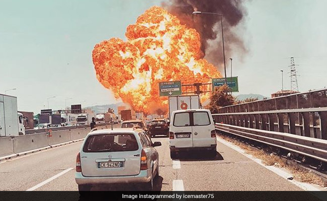 Bologna: Explozie uriașă, urmată de un accident rutier