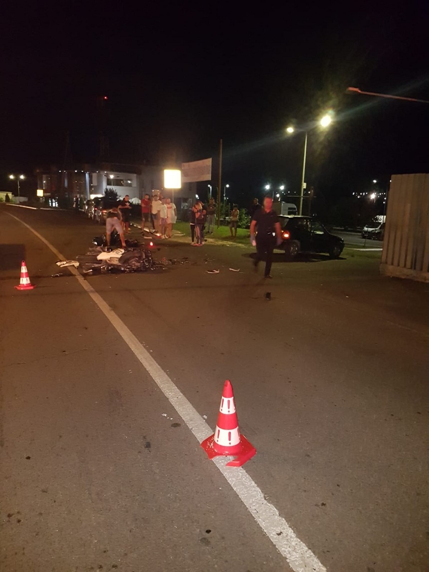 Valu lui Traian: Şoferul băut care a accidentat mortal un motociclist a fost arestat preventiv