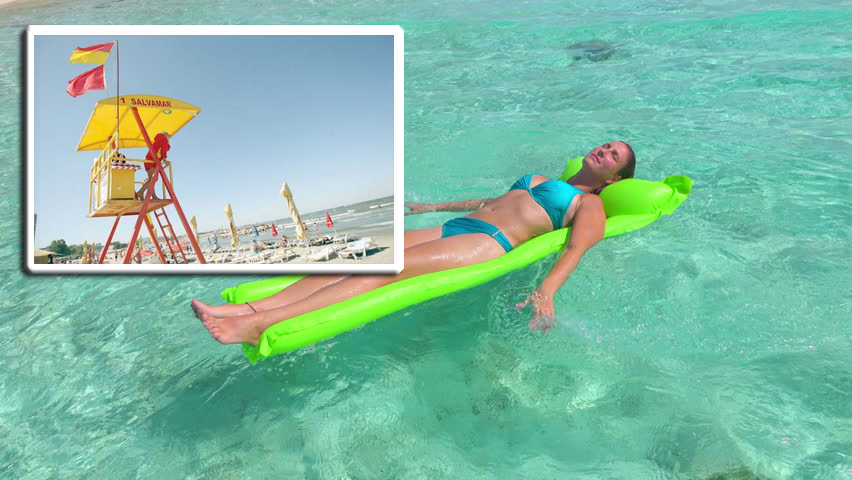 Avertisment dur de la salvamari: „La mare, salteaua gonflabilă înseamnă moarte!“
