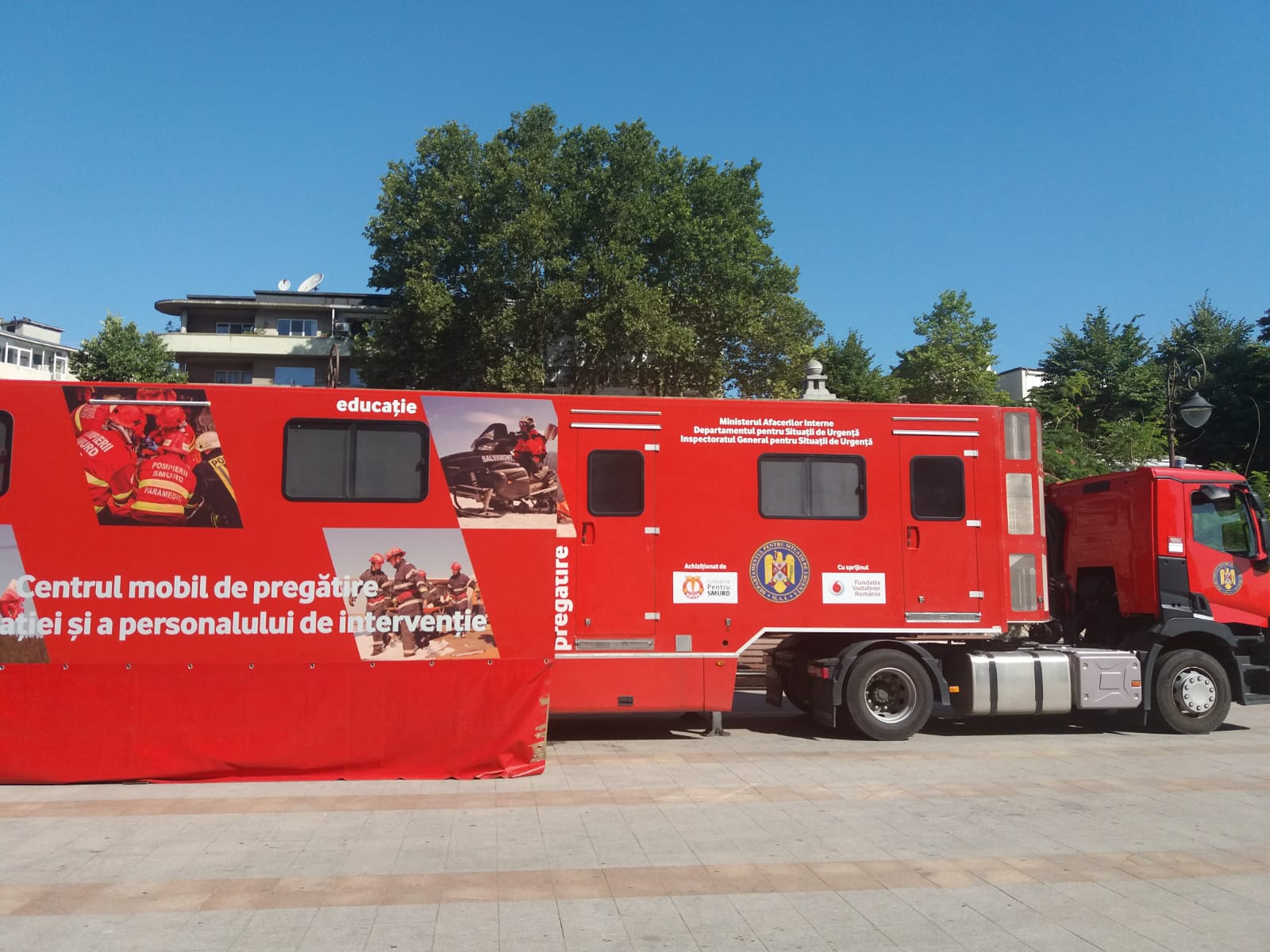 Caravana „Fii pregătit!“ a ajuns la Constanța