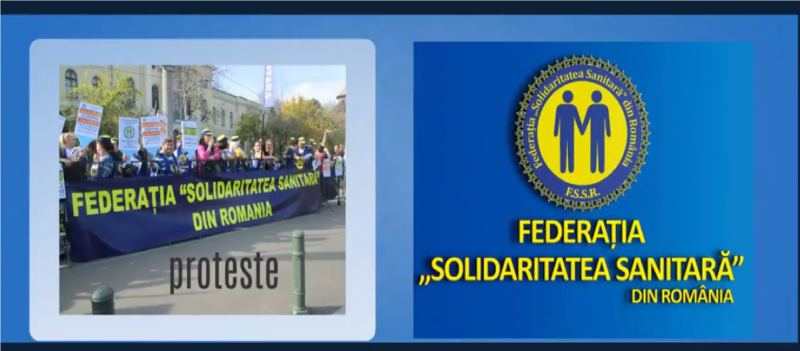 Federația „Solidaritatea Sanitară” se pregătește de proteste