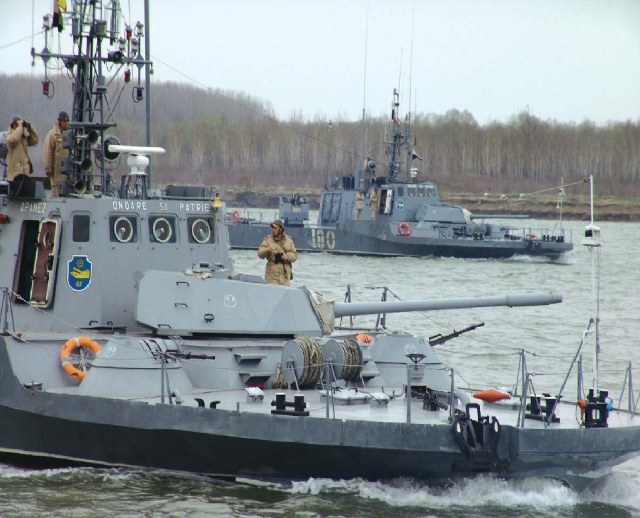 Exercițiu naval de amploare pe Dunăre