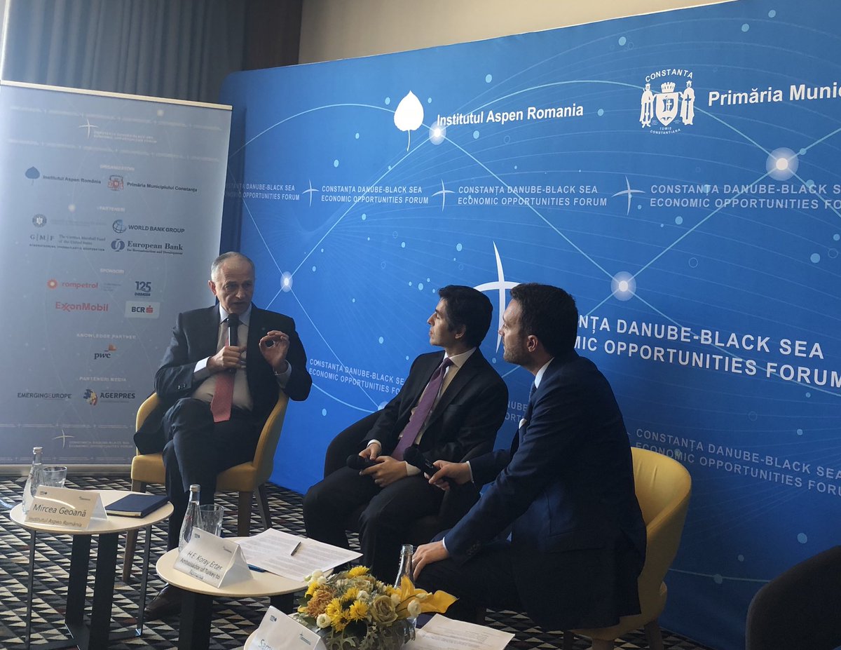CONSTANȚA | Mircea Geoană: Cele trei coridoare transeuropene de transport trebuie să devină realitate