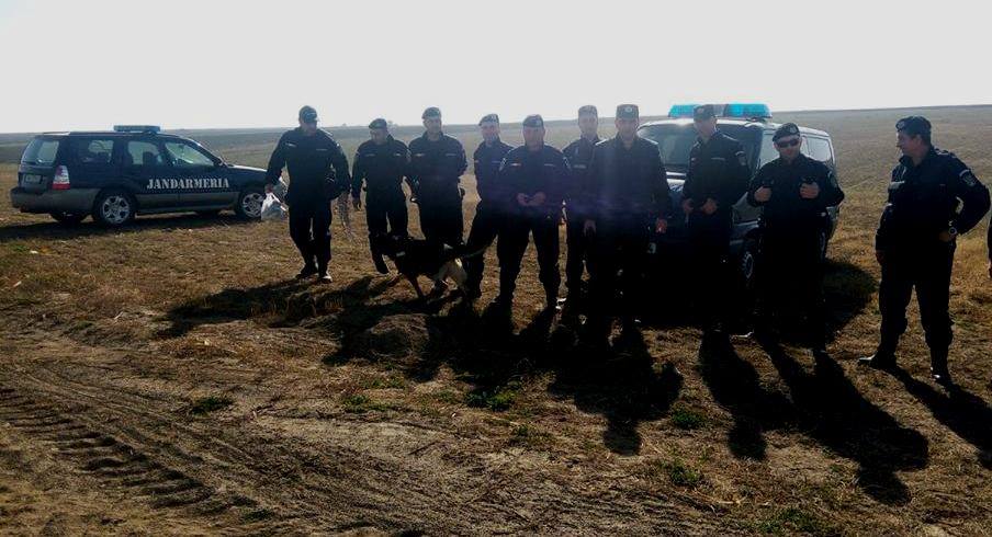 Bărbatul dispărut din comuna Topalu, găsit de autorități cu ajutorul unui câine de urmă (foto)