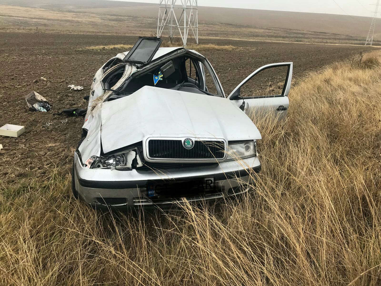CONSTANȚA: Accident rutier grav între Plopeni și Movila Verde! O tânără de 29 de ani și-a pierdut viața FOTO