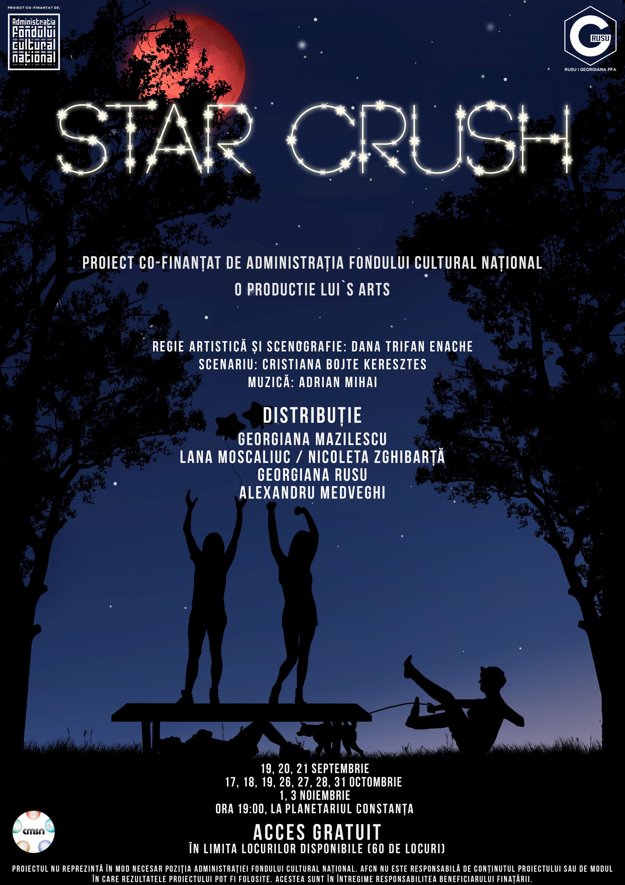 INEDIT: Spectacol de teatru la Planetariul Constanța. Accesul este gratuit