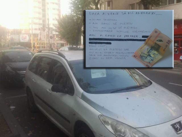 INSTANTANEUL ZILEI, la Constanţa: „N-am telefon. Ai aici banii de parcare“. Şoferul care a venit de hac sistemului de plată prin sms a parcării