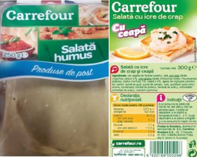 Carrefour România: Produsele infestate cu Listeria au fost retrase din rețeaua de magazine