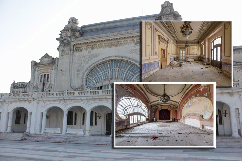 Luni încep lucrările de punere în siguranţă a Cazinoului