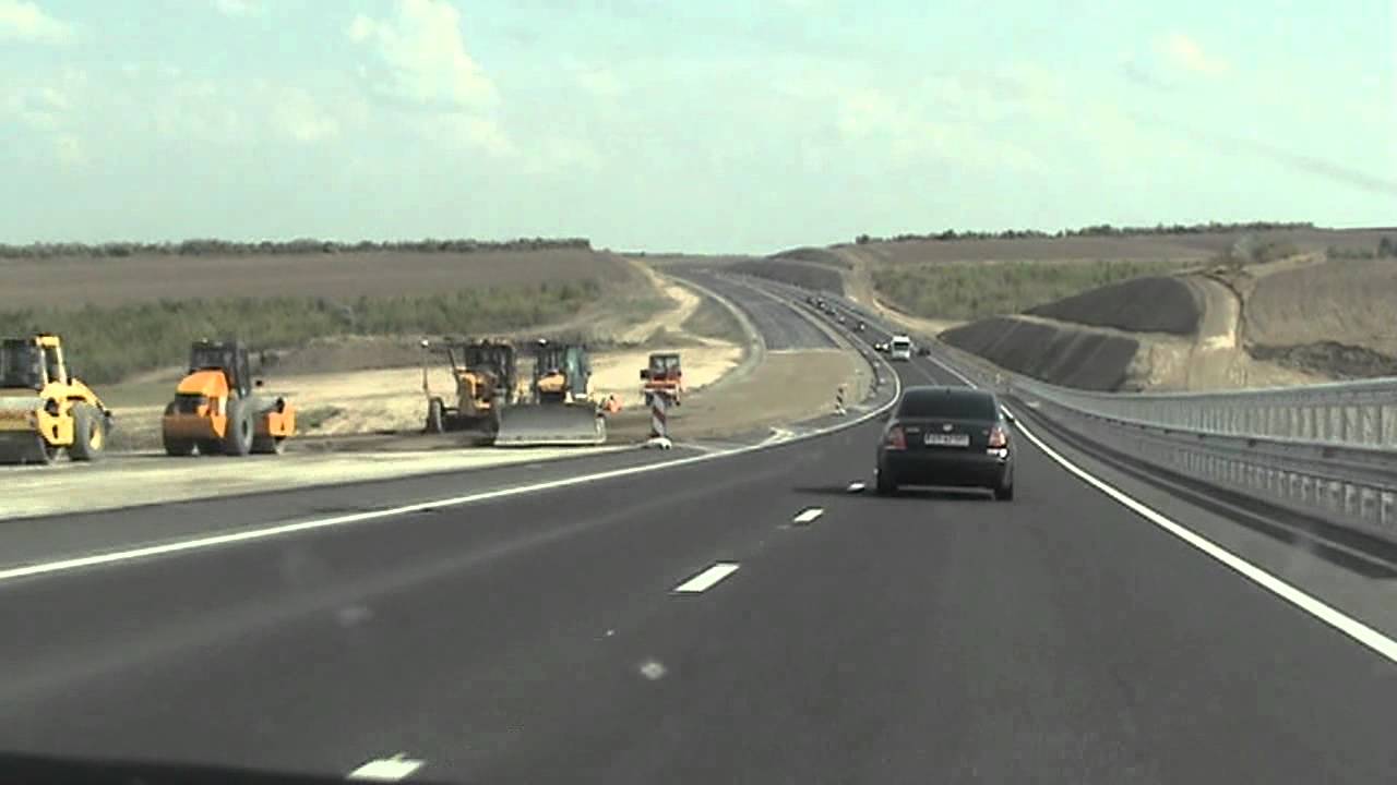 Lucrări pe Autostrada Soarelui