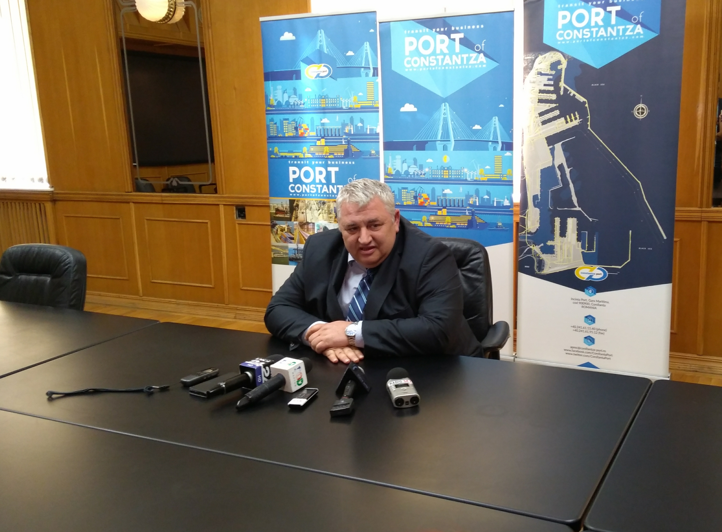 Constanţa: Administraţia Porturilor Maritime vrea să devină un hub pentru mărfuri energetice şi minerale la Marea Neagră