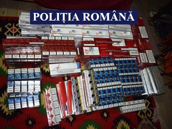 CONSTANȚA: Percheziții domiciliare la contrabandiștii de țigări. Două persoane, sub control judiciar