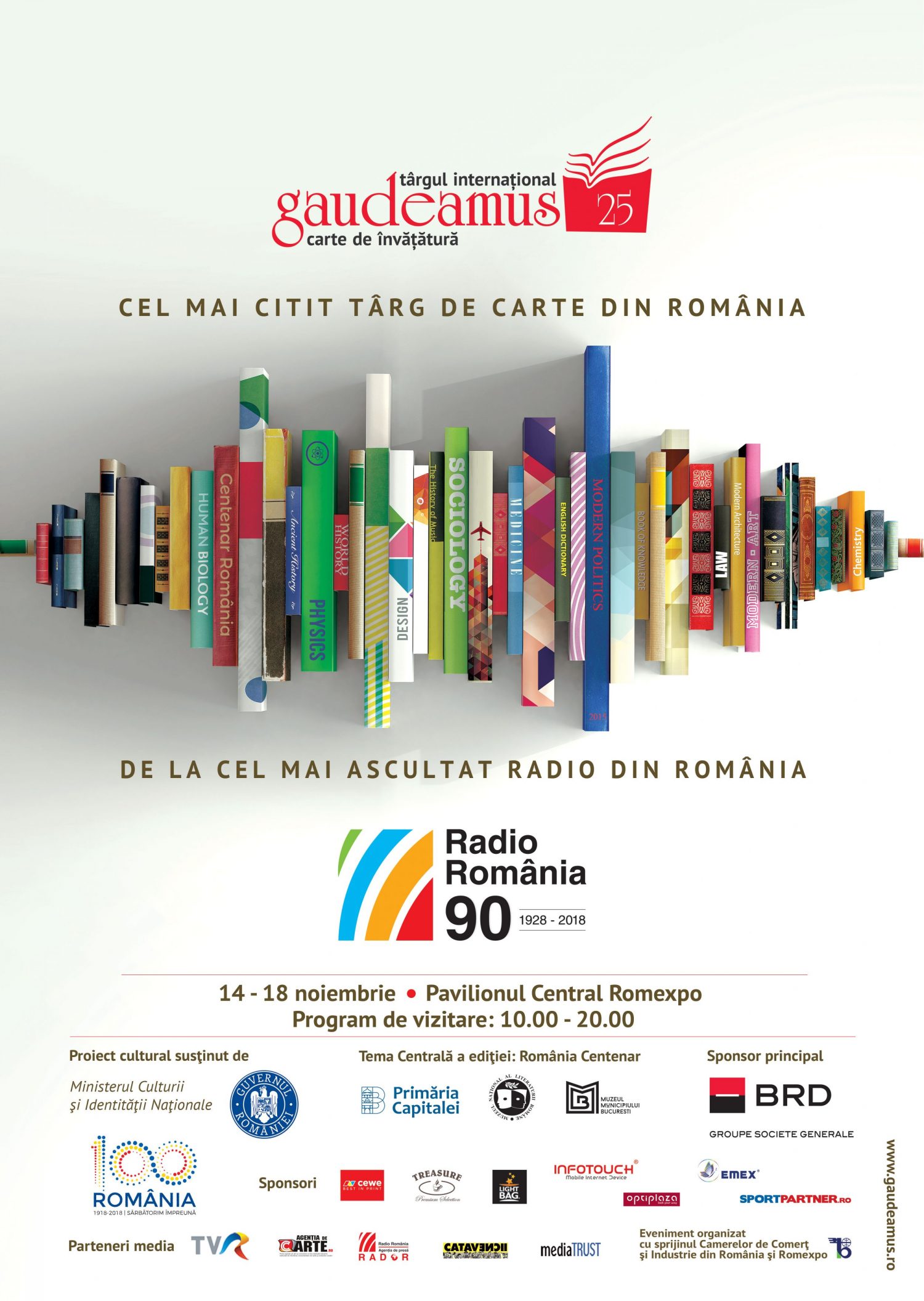 Târgul Internațional Gaudeamus Carte de Învățătură, ediția 25