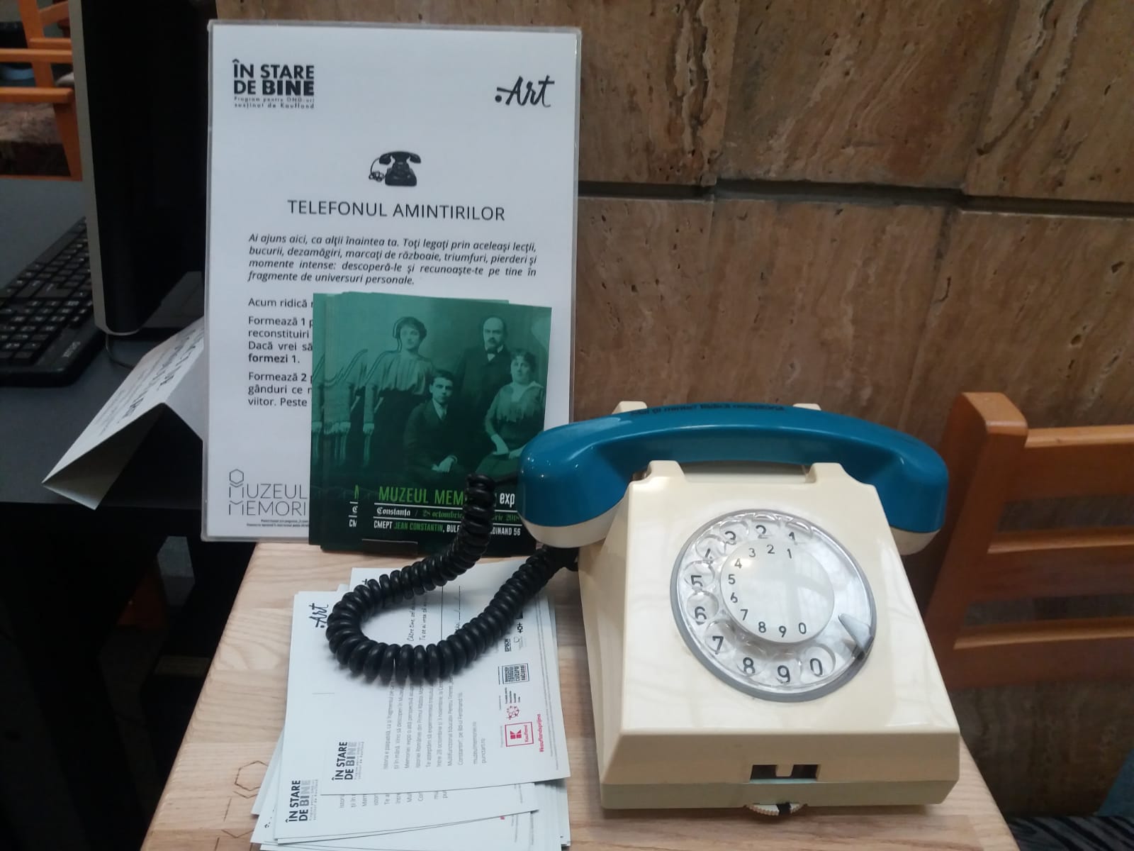 CONSTANȚA: Telefonul Amintirilor la Biblioteca Judeţeană I.N. Roman