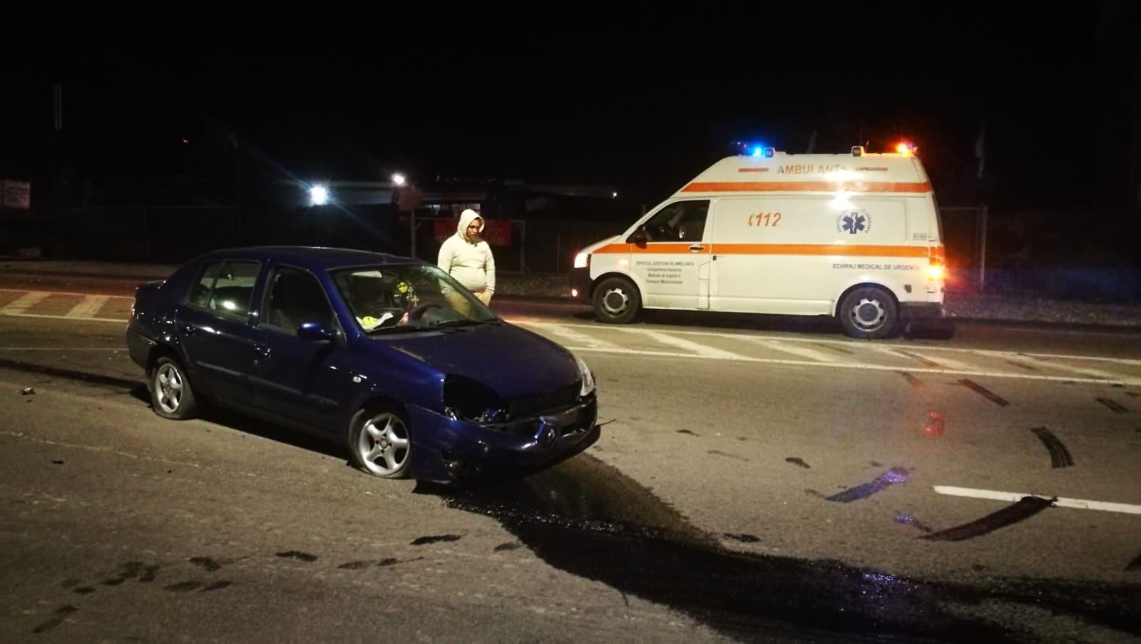CONSTANȚA/FOTO: Accident rutier produs un șofer începător beat