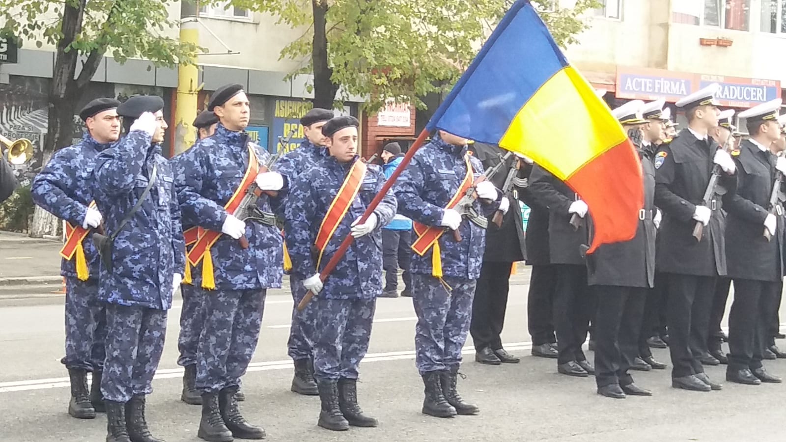 Ziua Unirii Principatelor Române, sărbătorită de marinarii militari în mai multe oraşe