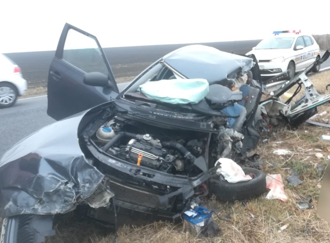 CONSTANȚA: Accident rutier grav pe DN22! O persoană a decedat VIDEO