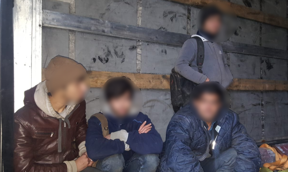 Patru cetățeni afgani, opriţi să intre ilegal în România la punctul de frontieră de la Negru Vodă 
