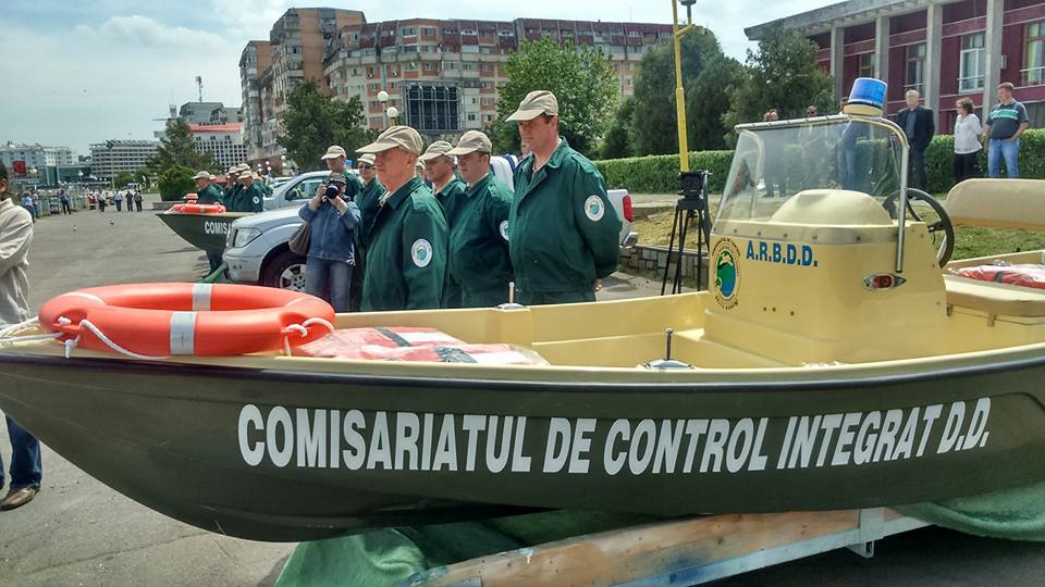 TULCEA:  Toate bărcile Comisariatului de control integrat în Deltă, dotate cu GPS pentru eficientizarea activităţii