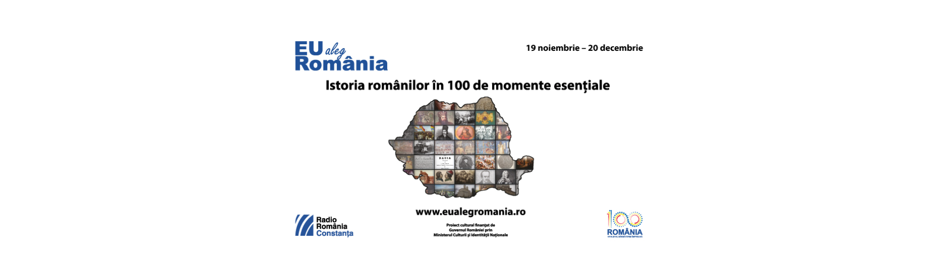Vino să admiri expoziția „EU aleg ROmânia 100“ în City Park Mall!