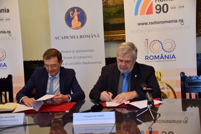 Protocol de colaborare mediatică și culturală, semnat între Societatea Română de Radiodifuziune și Academia Română