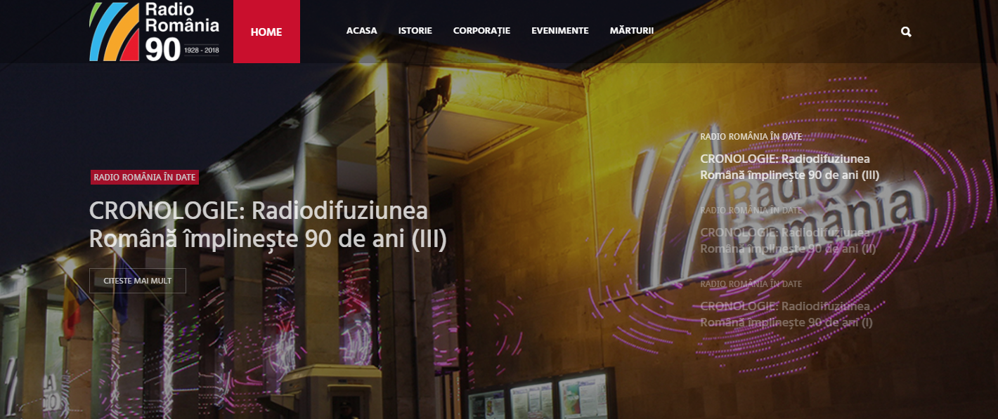 Site aniversar Radio România, lansat astăzi. Istoria radioului public din România, în imagini și mărturii