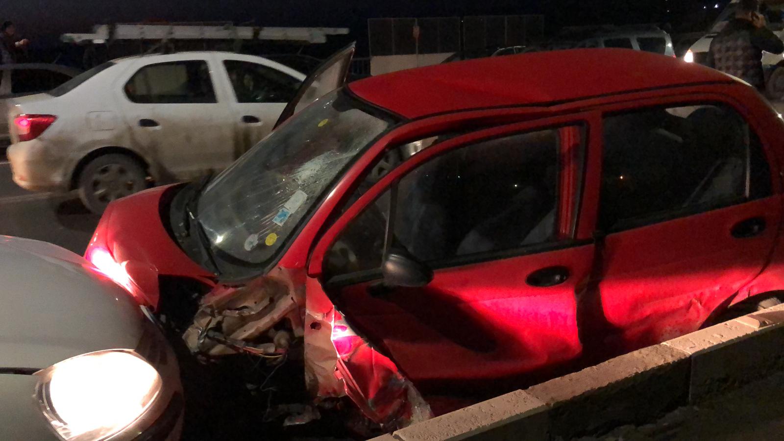 MEDGIDIA: Accident cu patru mașini implicate
