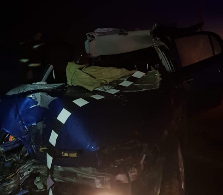 TULCEA/FOTO: Accident rutier cu o persoană încarcerată. Trei bărbați au fost răniți