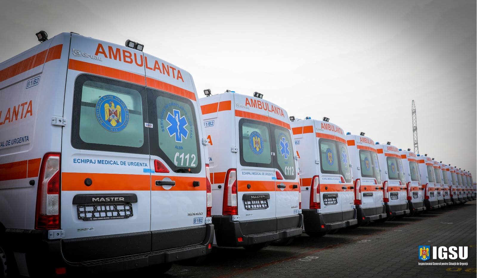 Serviciul de Ambulanță Constanța primește 17 autospeciale noi